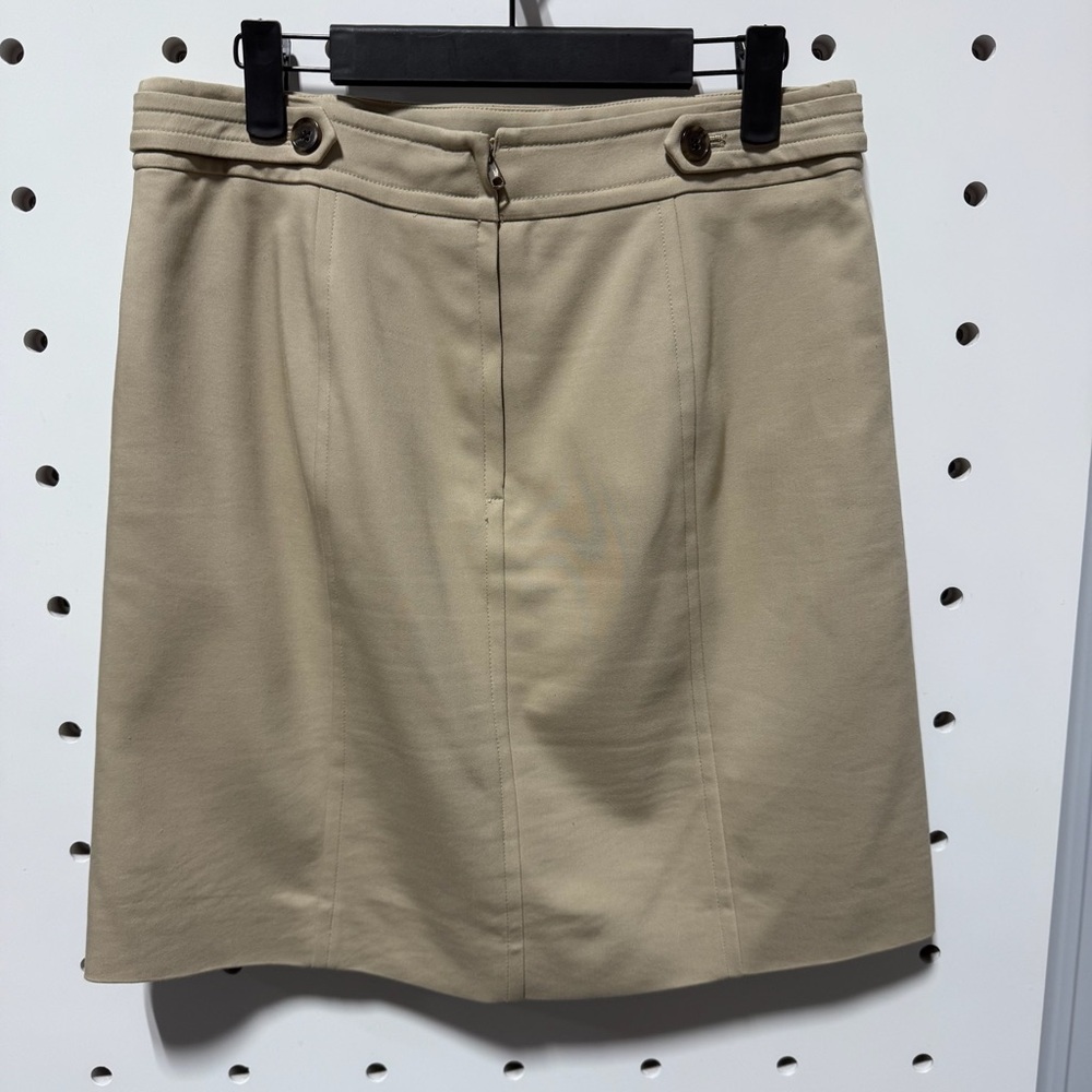 NWT Ann Taylor Beige Pencil Skirt Size 6 - Picture 3 of 4